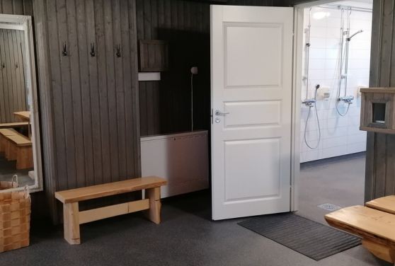 Sauna majoittujille Kaidanojan Kartanolla