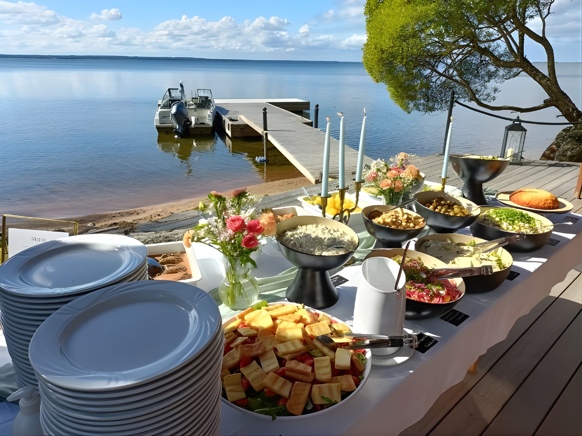 Järvenranta Kaidanojan Kartanon lähistöllä Pöytyällä