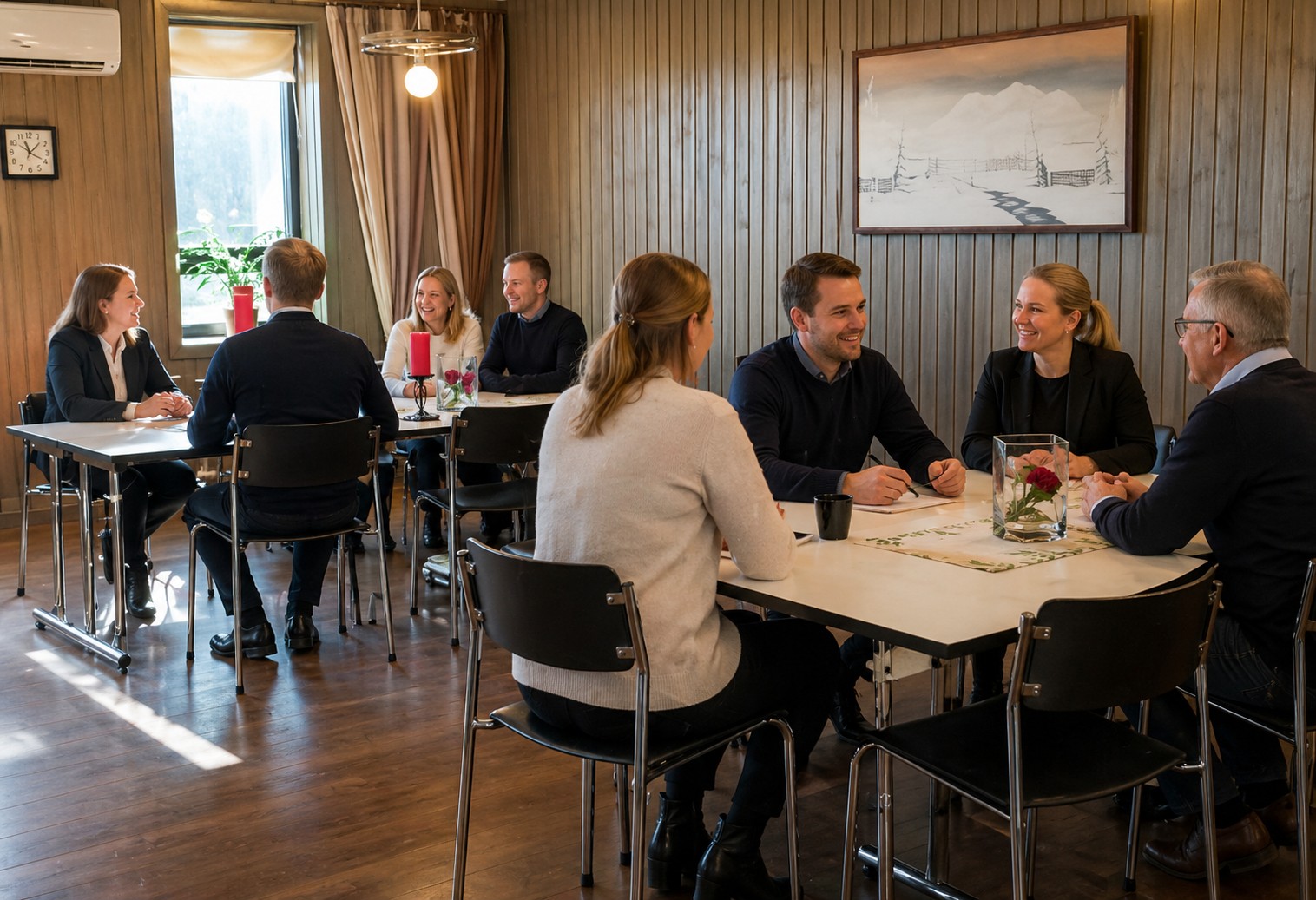 Kokouspäivä ja sauna Kaidanojan Kartanolla